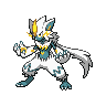 Zeraora front shiny sprites