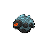 Rolycoly front shiny sprites