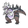 Dracozolt front shiny sprites