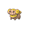 Fidough front shiny sprites
