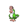 Green Plumage Squawkabilly front shiny sprites