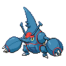 Mega Heracross front sprites