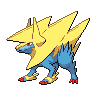 Mega Manectric front sprites
