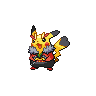 Pikachu Rock Star front sprites