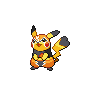 Pikachu Libre front sprites