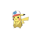 Unova Cap Pikachu front sprites