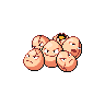 Exeggcute front sprites