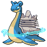 Gigantamax Lapras front sprites