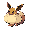 Gigantamax Eevee front sprites