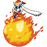 Gigantamax Cinderace front sprites
