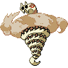 Gigantamax Sandaconda front sprites