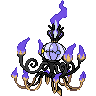 Mega Chandelure front sprites