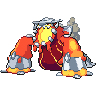 Mega Heatran front sprites