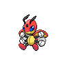 Ledian front sprites