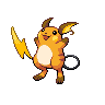 Raichu front sprites