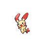Plusle front sprites