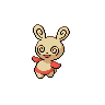 Spinda front sprites