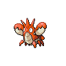 Corphish front sprites