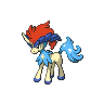 Ordinary Keldeo front sprites