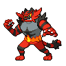 Incineroar front sprites