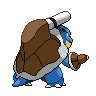Mega Blastoise back sprites