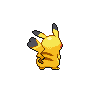 Cosplay Pikachu back sprites