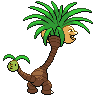 Alolan Exeggutor back sprites