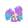 Galarian Ponyta back sprites