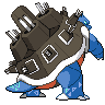 Gigantamax Blastoise back sprites