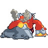Mega Heatran back sprites