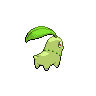 Chikorita back sprites