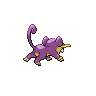 Rattata back sprites