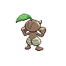 Nuzleaf back sprites