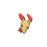 Plusle back sprites