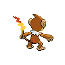 Monferno back sprites