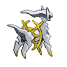 Normal Arceus back sprites