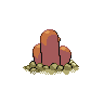 Dugtrio back sprites