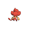 Pansear back sprites
