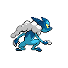 Frogadier back sprites