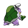 Mega Blastoise back shiny sprites