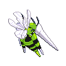 Mega Beedrill back shiny sprites