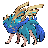 Crowned Zacian back shiny sprites