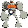 Gigantamax Melmetal back shiny sprites