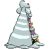 Gigantamax Alcremie back shiny sprites