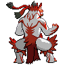 Gigantamax Single Strike Urshifu back shiny sprites