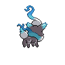 Hisuian Zorua back shiny sprites