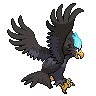 Hisuian Braviary back shiny sprites