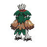 Hisuian Decidueye back shiny sprites