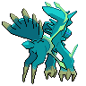 Origin Dialga back shiny sprites