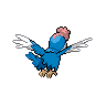 Blue Plumage Squawkabilly back shiny sprites